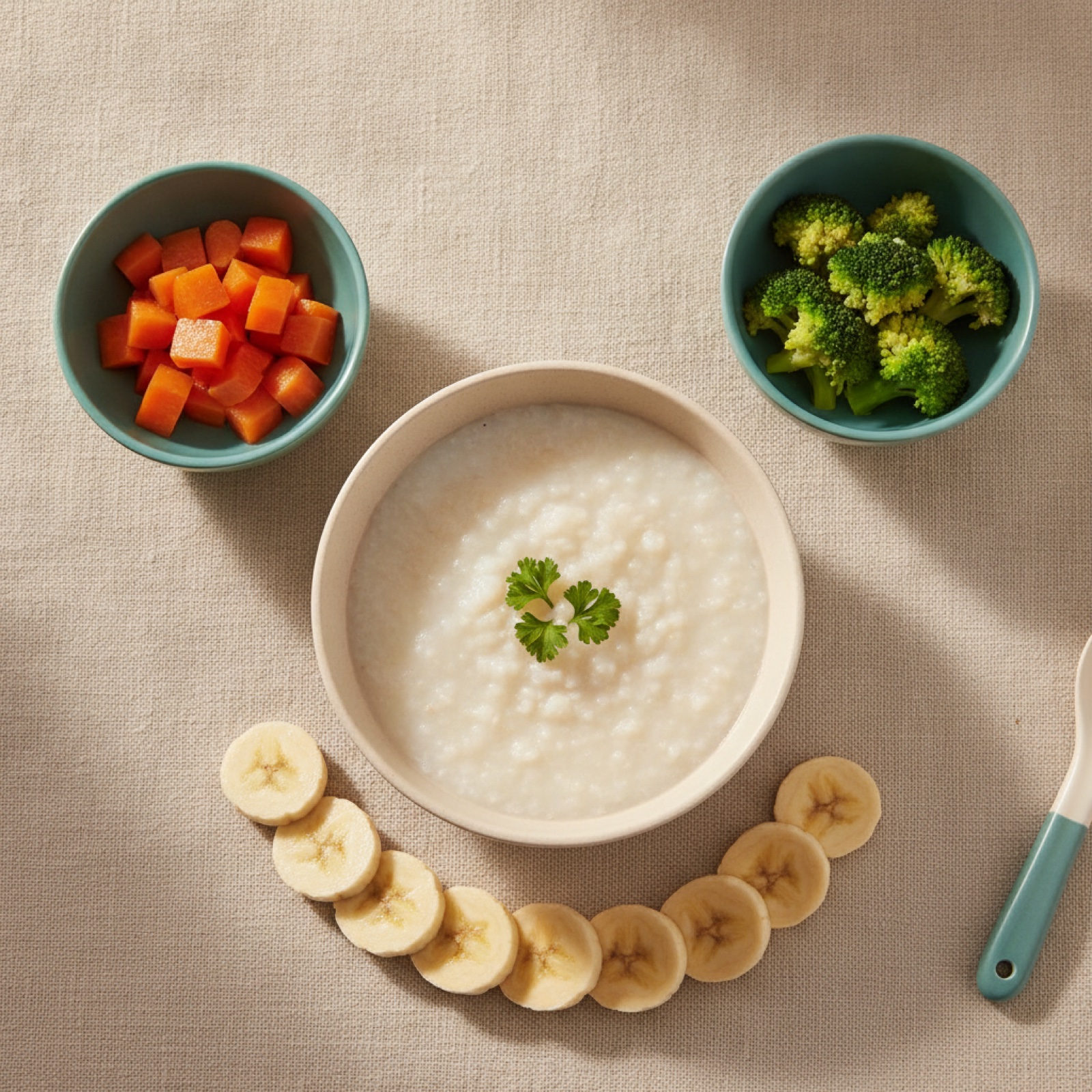 Mâm ăn dặm đủ chất